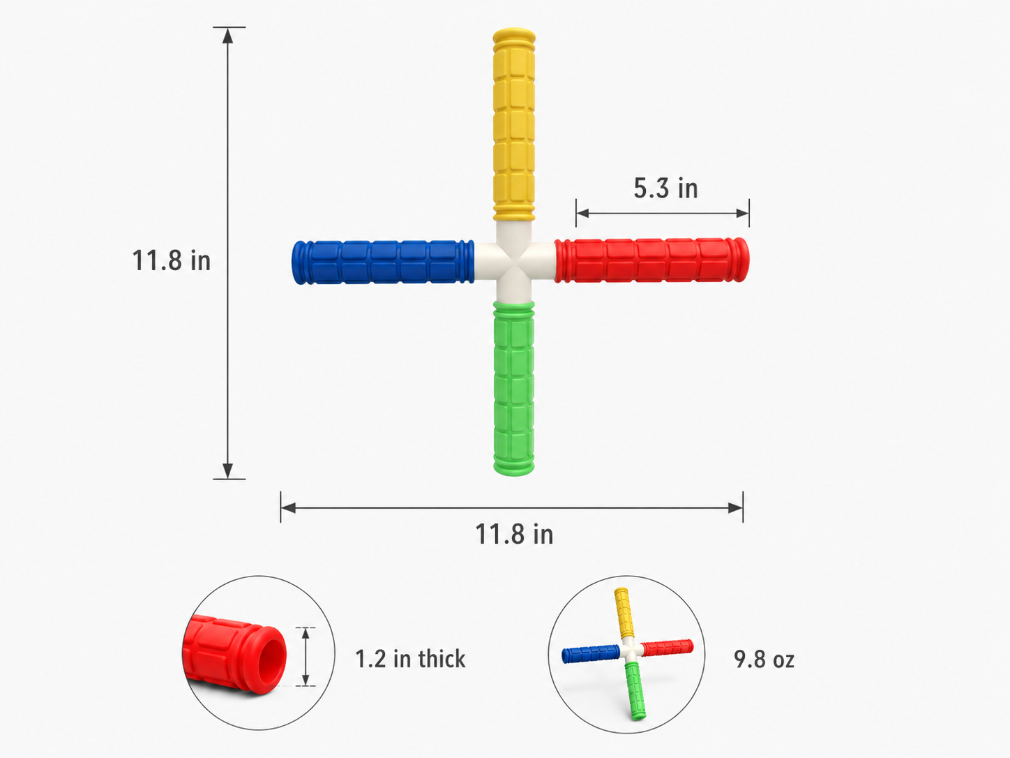 Reaction Stick size and weight details